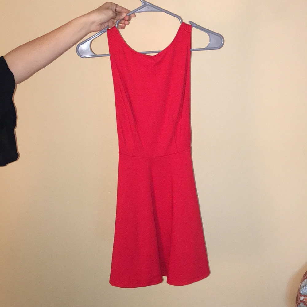 American Apparel Ponte Sleeveless Skater Dress
